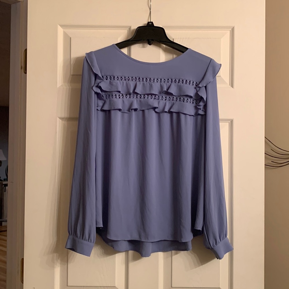 Loft Blue Blouse